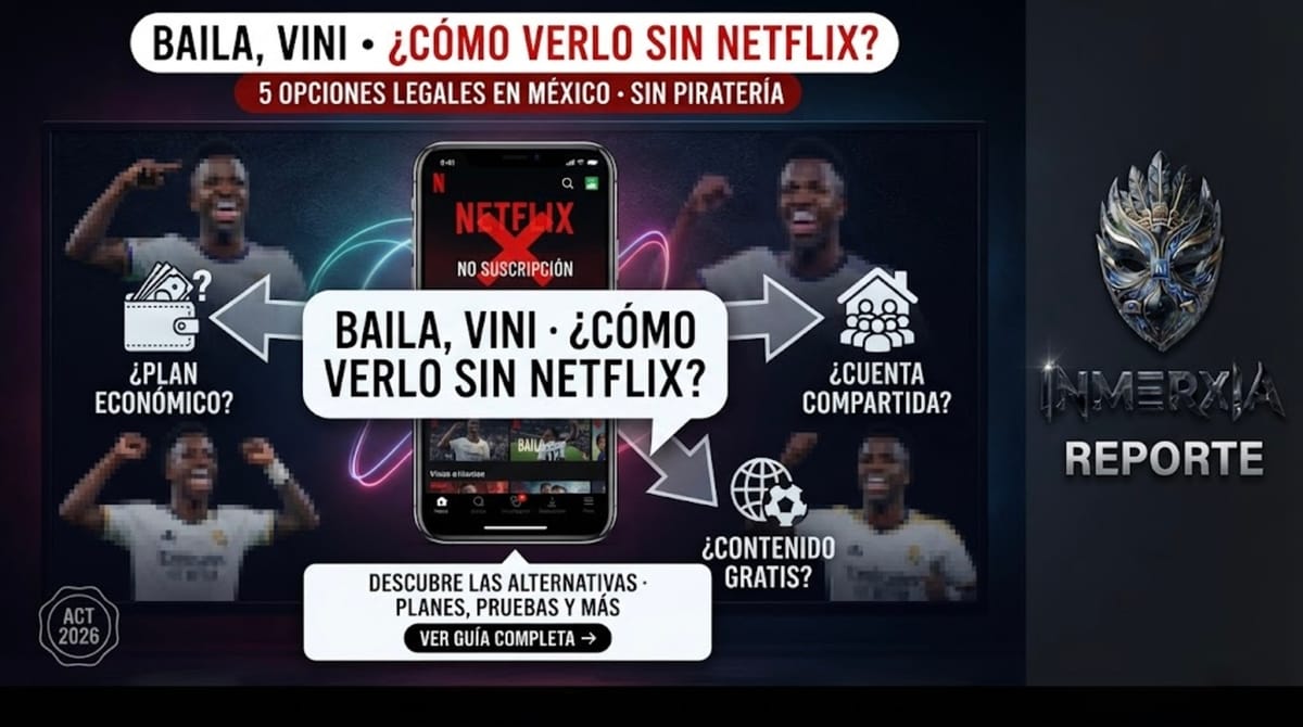 ¿Dónde ver Baila Vini si no tienes Netflix? Alternativas legales en México