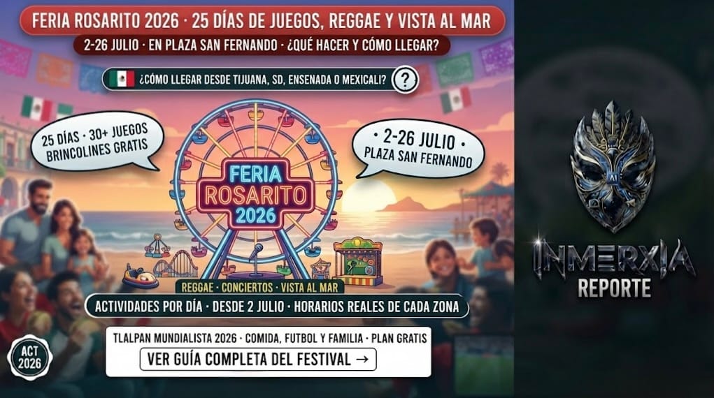 Feria Rosarito 2026 · ¿qué hacer, cómo llegar y horarios?