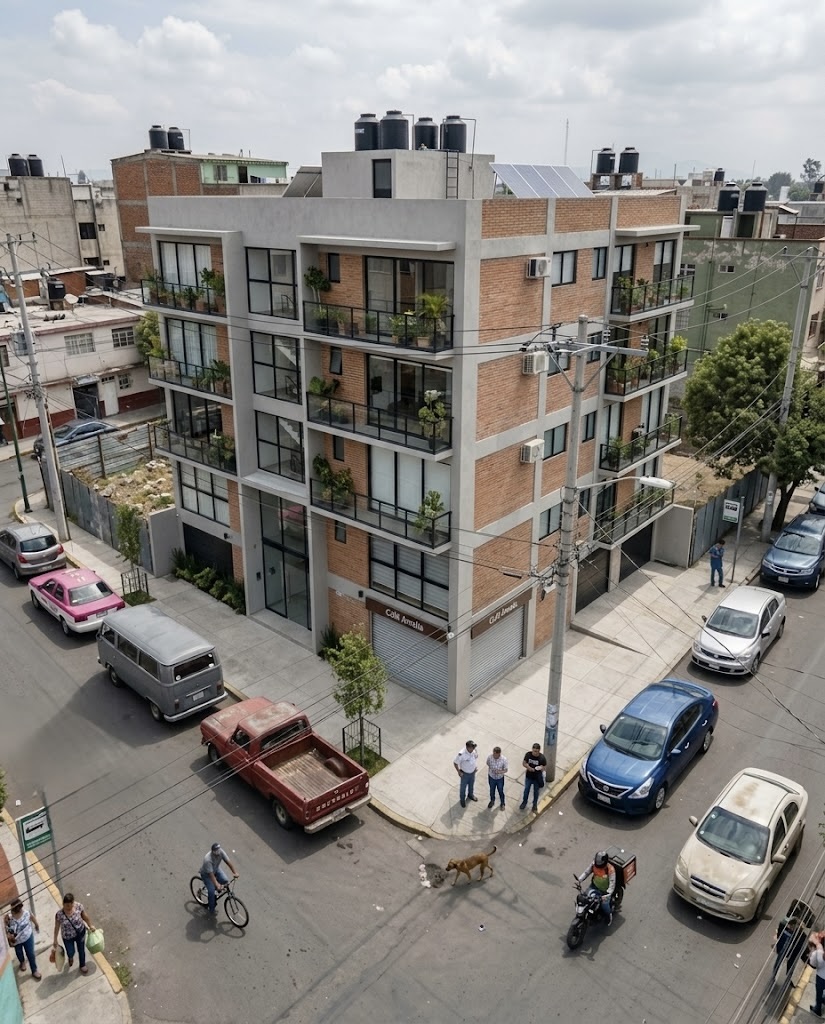 Edificio residencial · Tláhuac · 2024 · después
